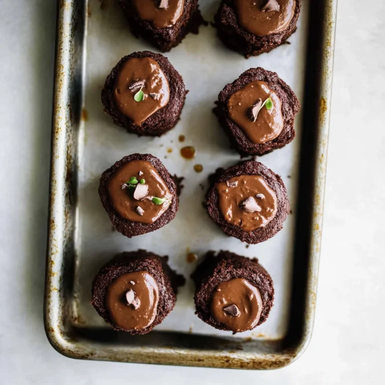 Brownie Petit Fours: Decadent Fudgy Delights Await!