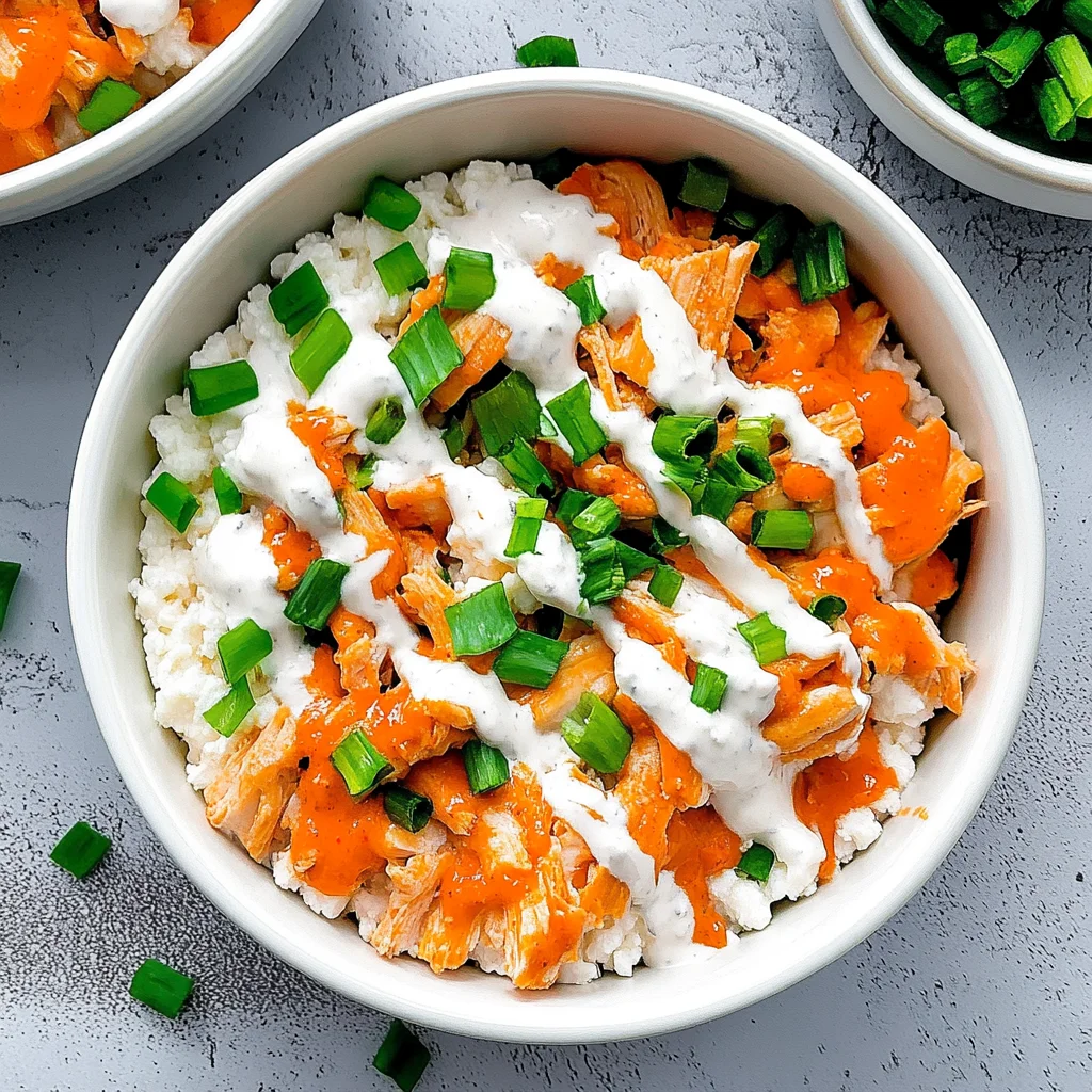 Buffalo Chicken Cottage Cheese Bowl Recipe: Protein-Packe…
