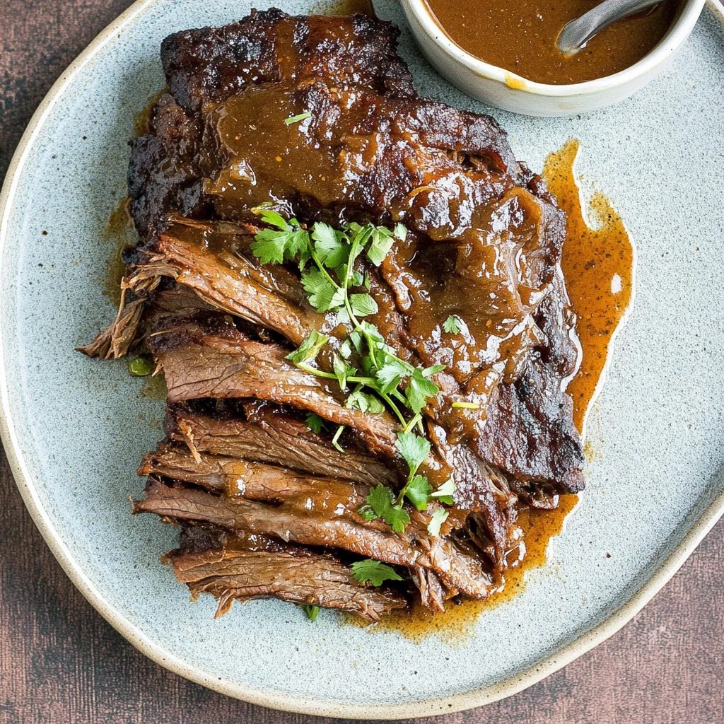 Caramelized Pulled Beef Brisket: A Flavor Explosion!