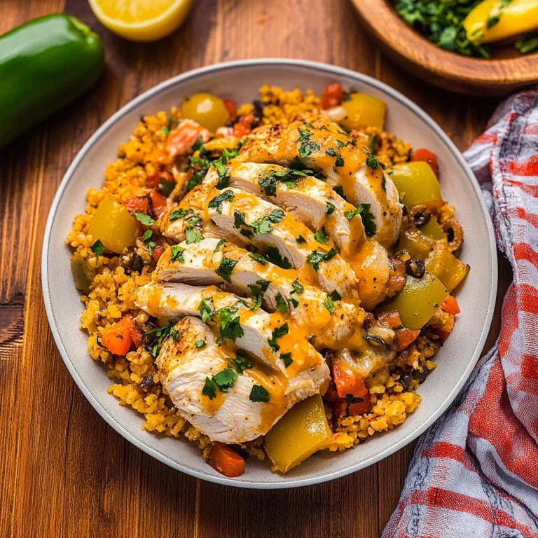 Cheesy Baja Chicken & Bell Pepper Skillet: An Incredible …