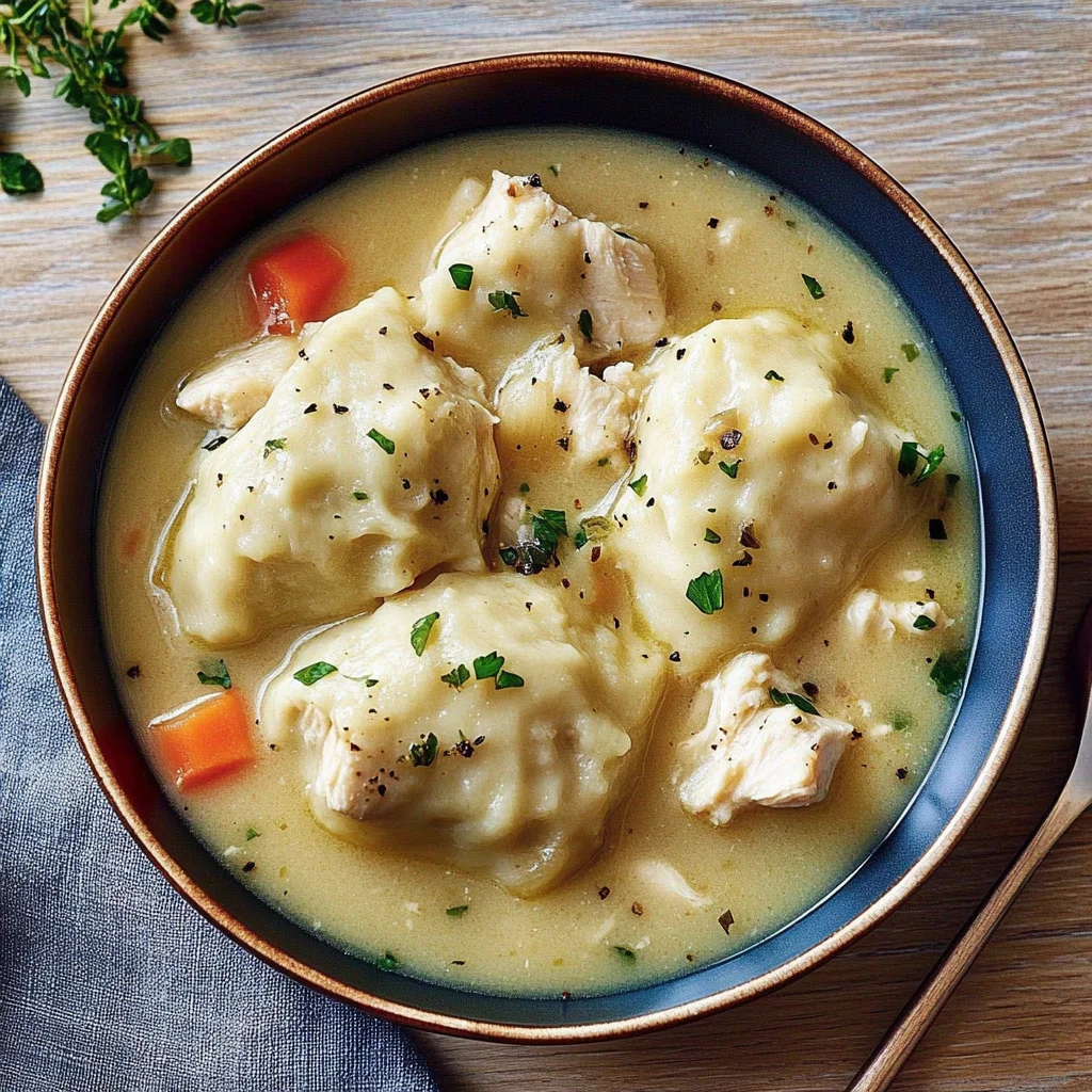 Chicken and Dumplings: Cozy Comfort in Every Bite