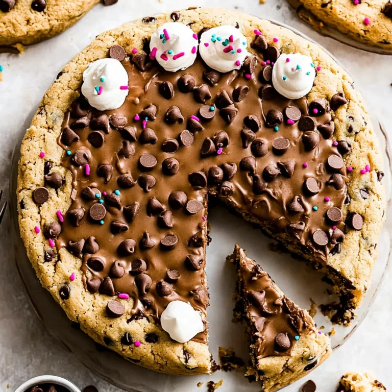 Chocolate Chip Cookie Cake Recipe with Buttercream Frosti…