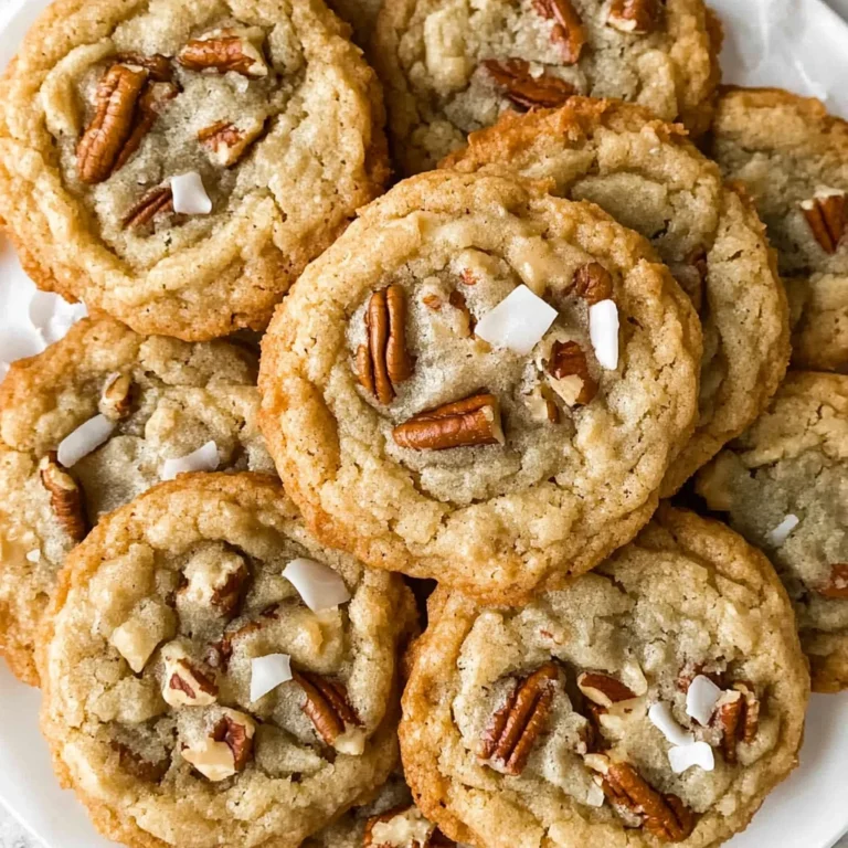 Coconut Pecan Cookies Recipe: Chewy and Nutty Delight