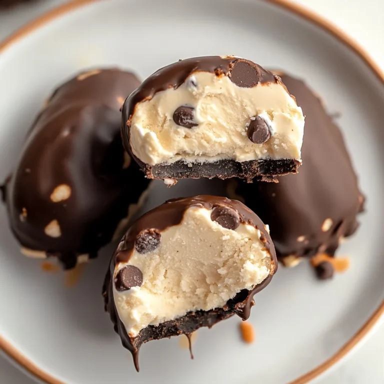 Cookie Dough Frozen Yogurt Bites: Guilt-Free Indulgence