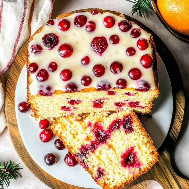 Cranberry Orange Breakfast Cake Recipe: Moist and Zesty D…