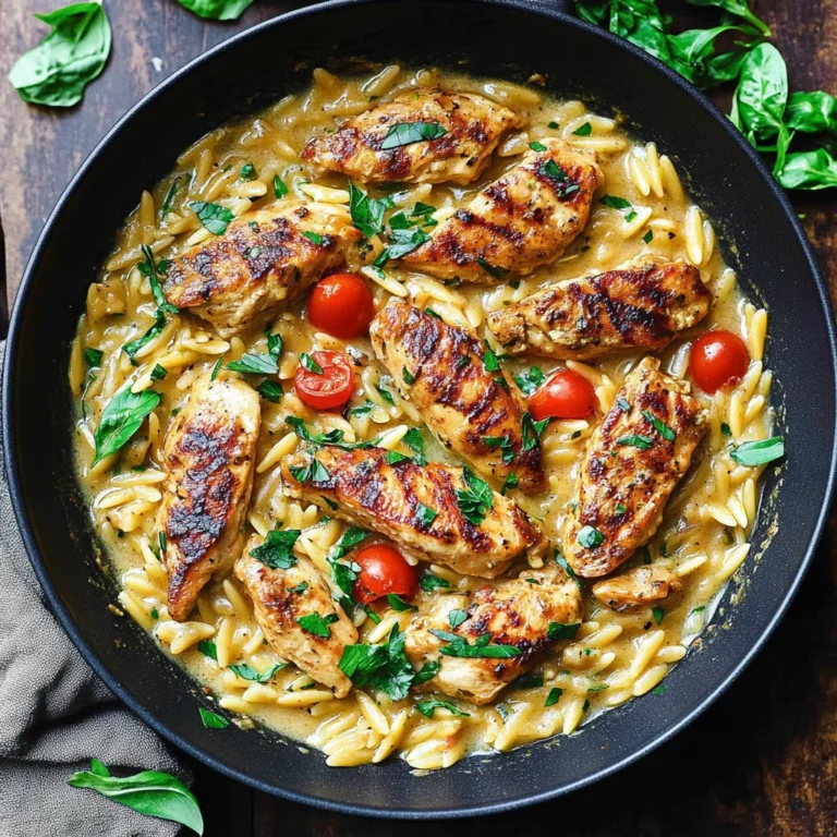 Creamy Orzo With Chicken: A Wonderful Ultimate Recipe You…