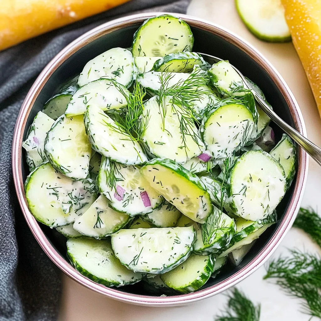 Cucumber Dill Salad: A Refreshing Crunch You’ll Love