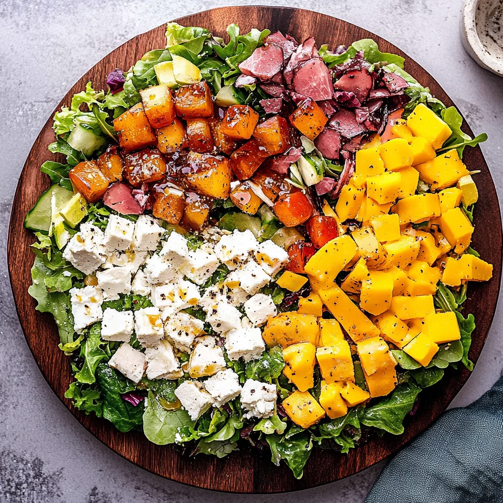 Fall Cobb Salad: A Cozy Harvest Delight