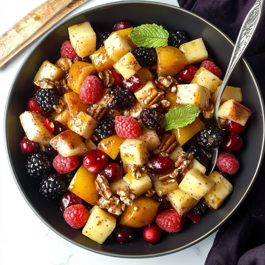 Fall Fruit Salad: A Refreshing Autumn Delight