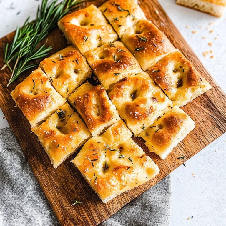 Focaccia: Irresistibly Soft and Flavorful Delight