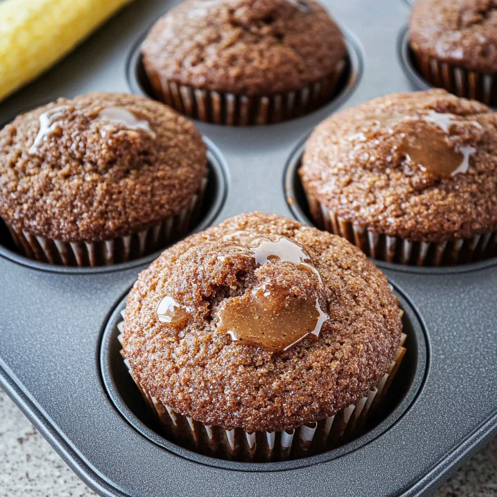 Glazed Gingerbread Muffins: Cozy and Irresistible Treats