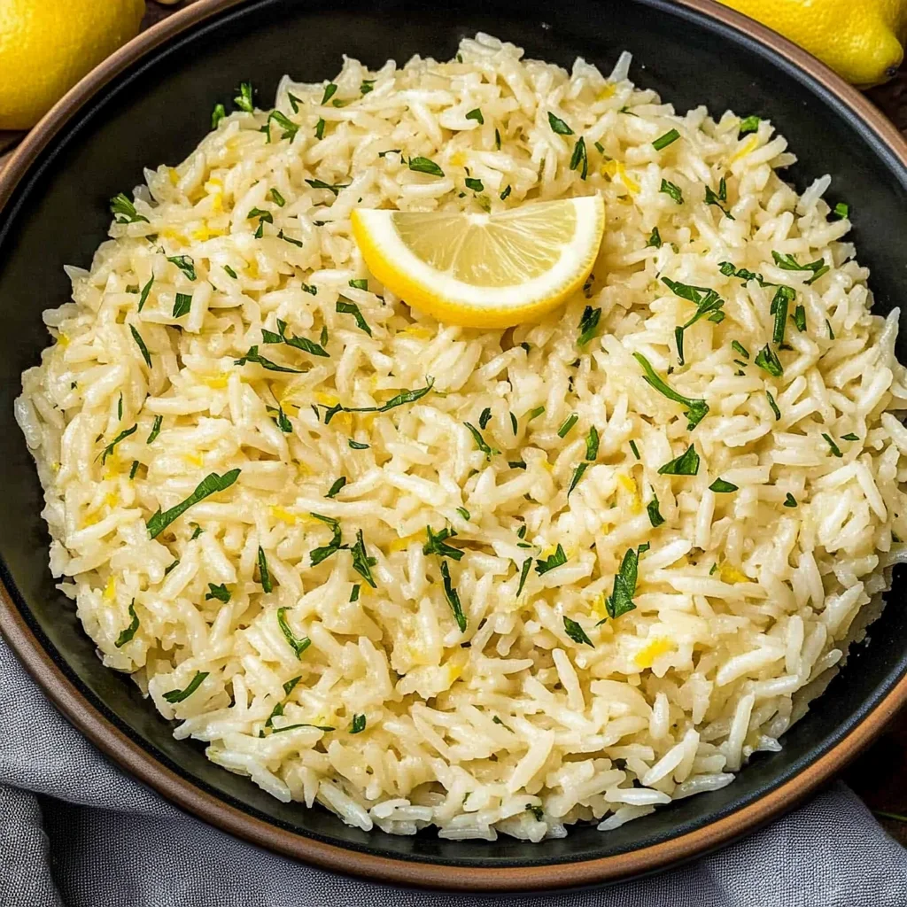 Greek Lemon Rice: Bright and Zesty Delight for Dinner