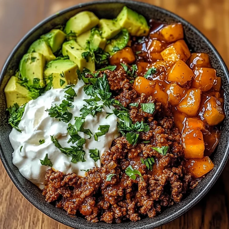 Ground Beef Hot Honey Bowl: A Flavor Explosion