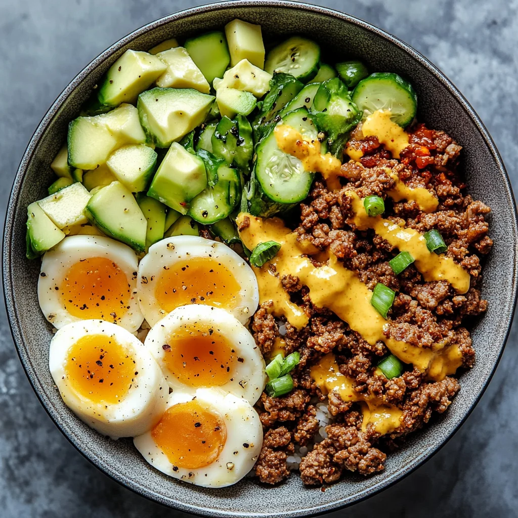 High Protein + Low Carb Power Bowl: Energizing Delight