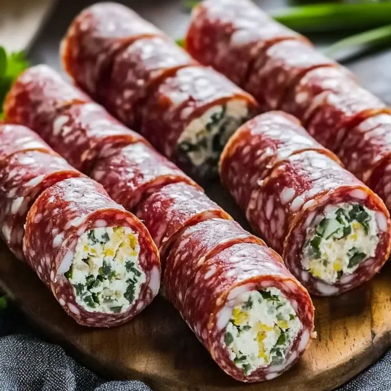 Irresistible Keto Salami Roll-Ups: Quick & Savory Snack