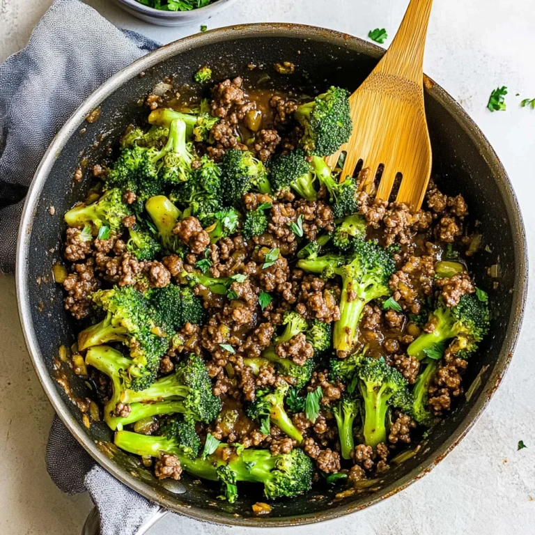 Keto Hamburger Broccoli Skillet: Crave-Worthy Comfort Food