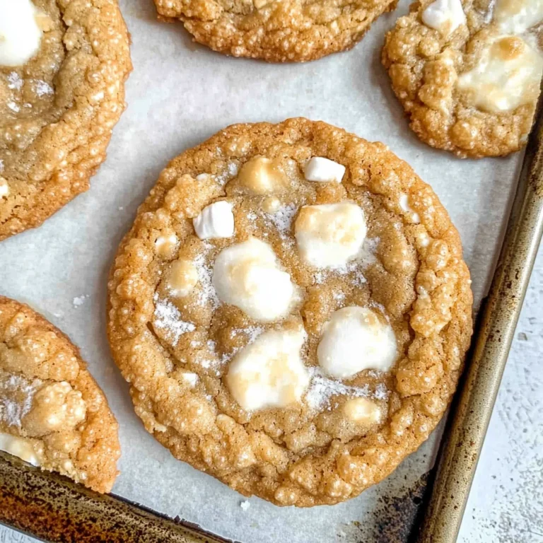 Marshmallow Crispy Cookies (Costco Copycat): Chewy Bliss