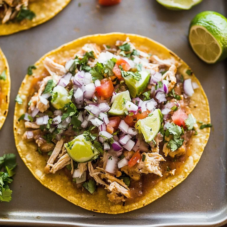 Mexican Rotisserie Chicken Tostadas: Flavorful & Easy Del…