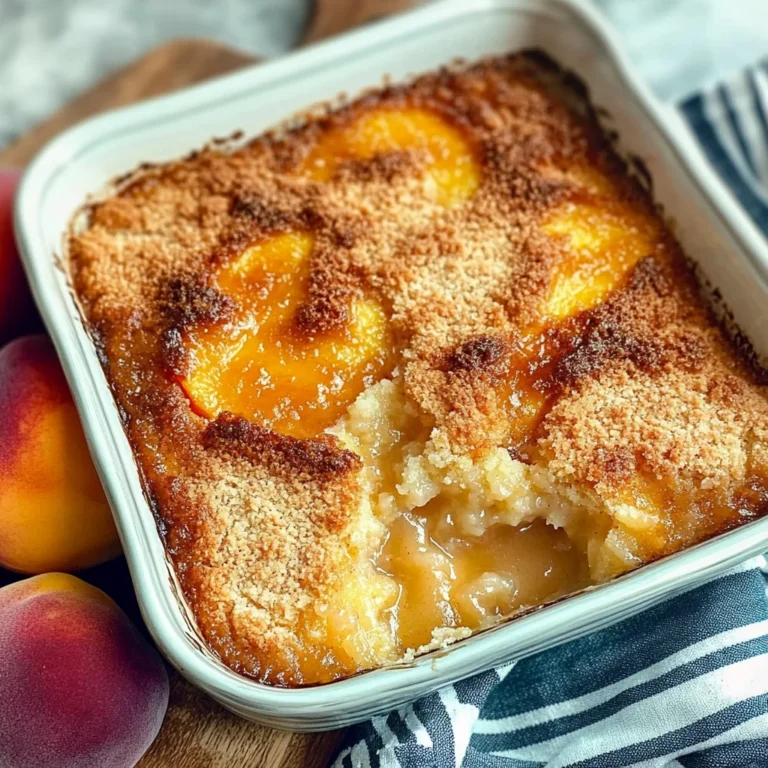 Old Fashioned Peach Crisp: A Juicy Summer Delight
