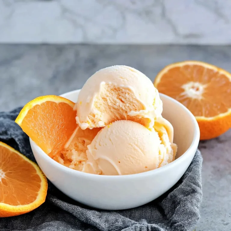 Orange Ice Cream: Creamy, Zesty Summer Delight