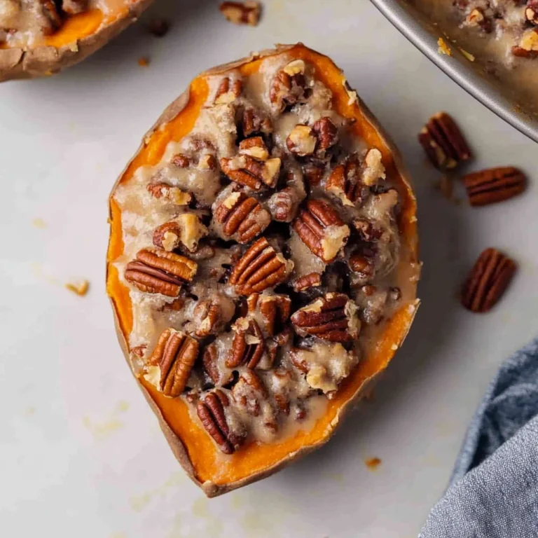 Pecan Pie Double Baked Sweet Potatoes: Irresistibly Indul…