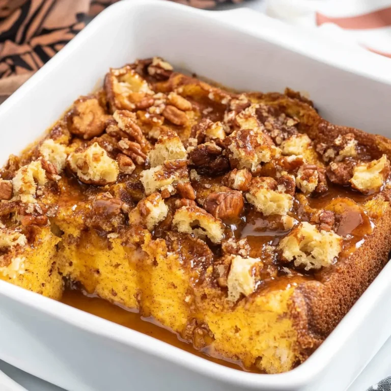 Pumpkin French Toast Casserole: Cozy Morning Delight