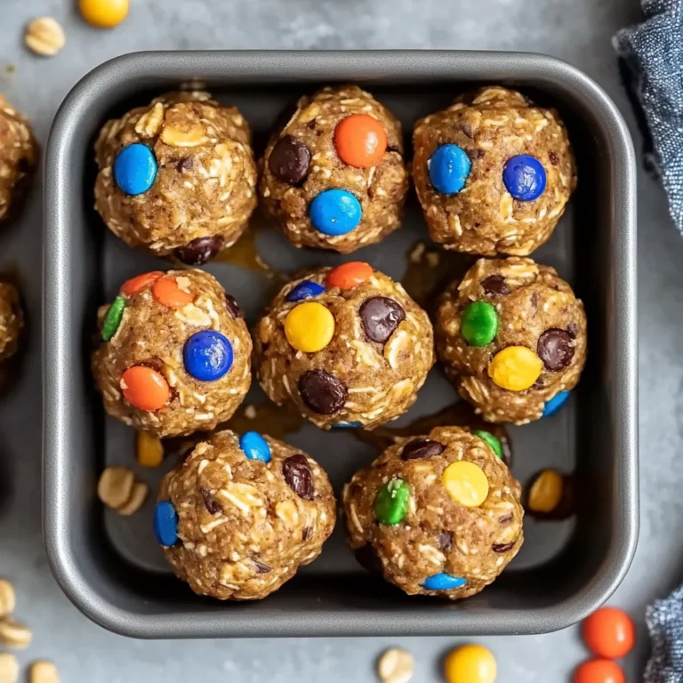 Quick Monster Cookie Protein Balls: A Delicious Snack Sol…