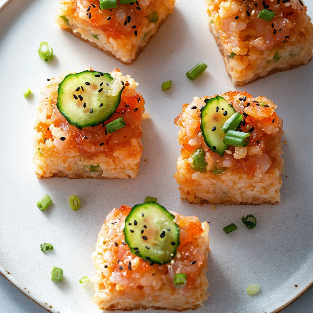 Spicy Tuna Crispy Rice: Irresistibly Crunchy Bites