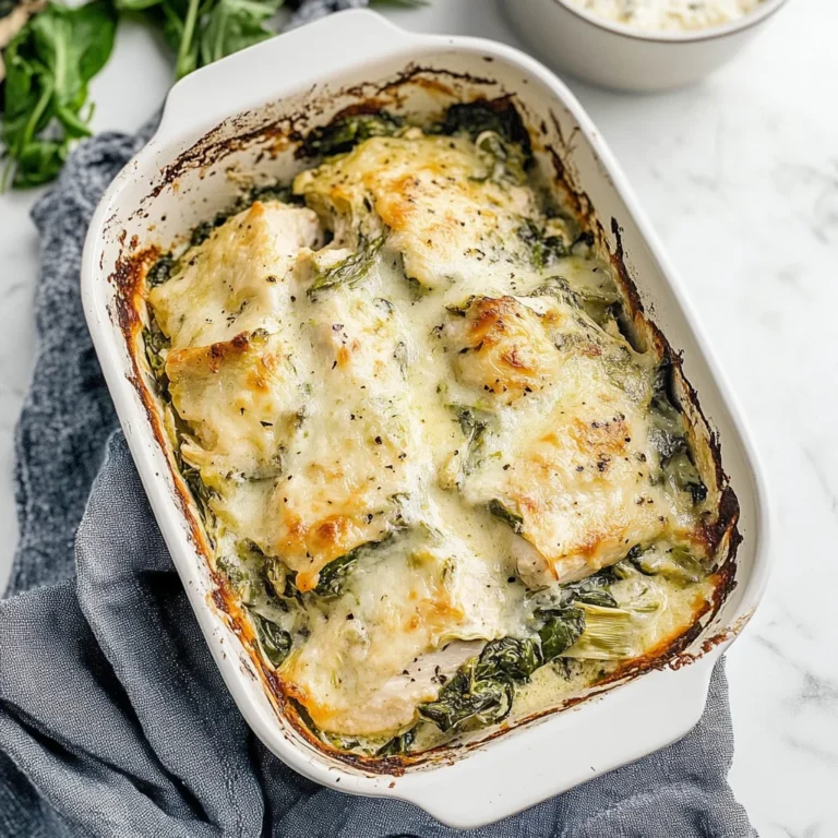 Spinach Artichoke Chicken Bake: Comfort Food Bliss
