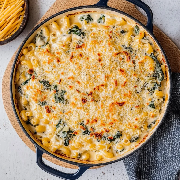 Spinach Artichoke Mac and Cheese: Indulgent Comfort Food