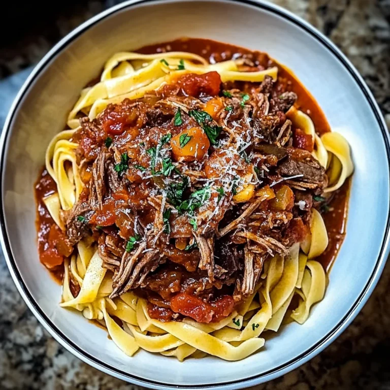 Sunday Slow Cooker Beef Ragu Recipe: A Savory Delight