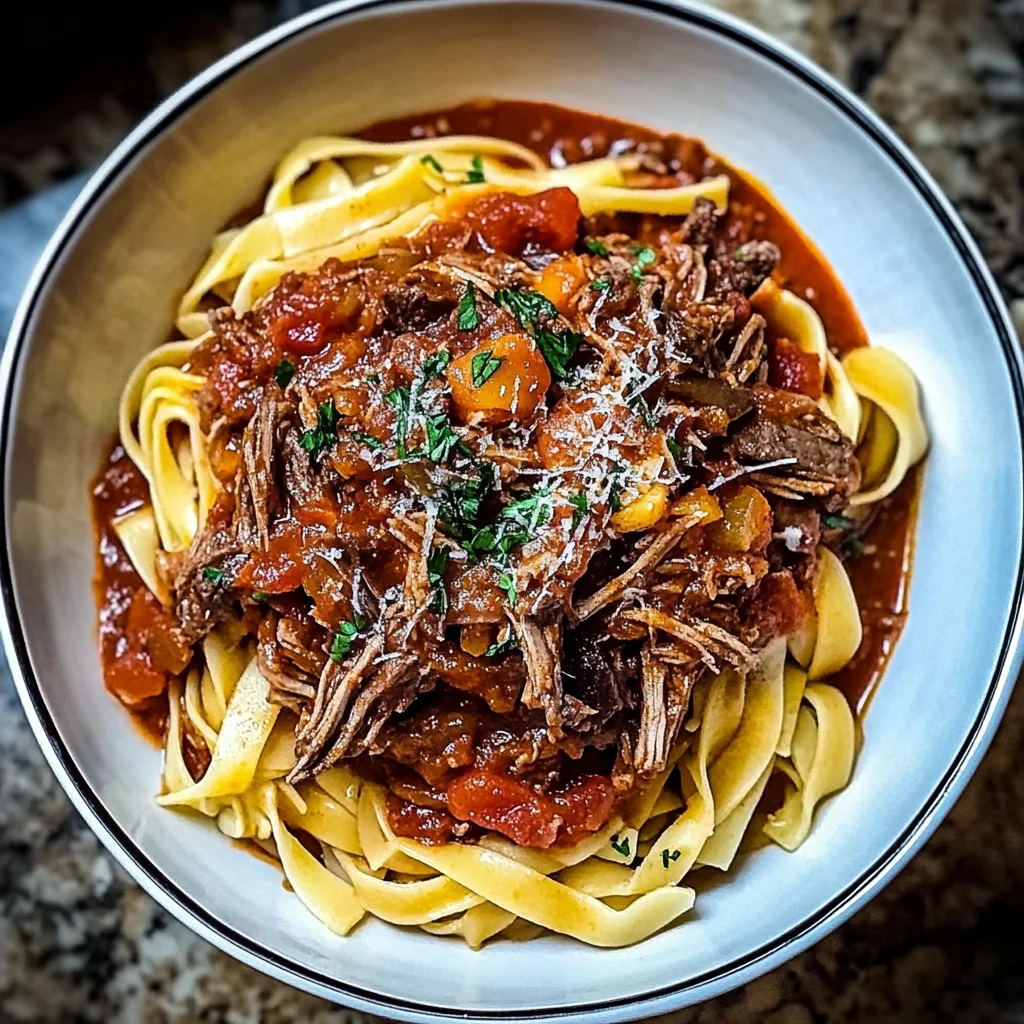Sunday Slow Cooker Beef Ragu Recipe: A Savory Delight