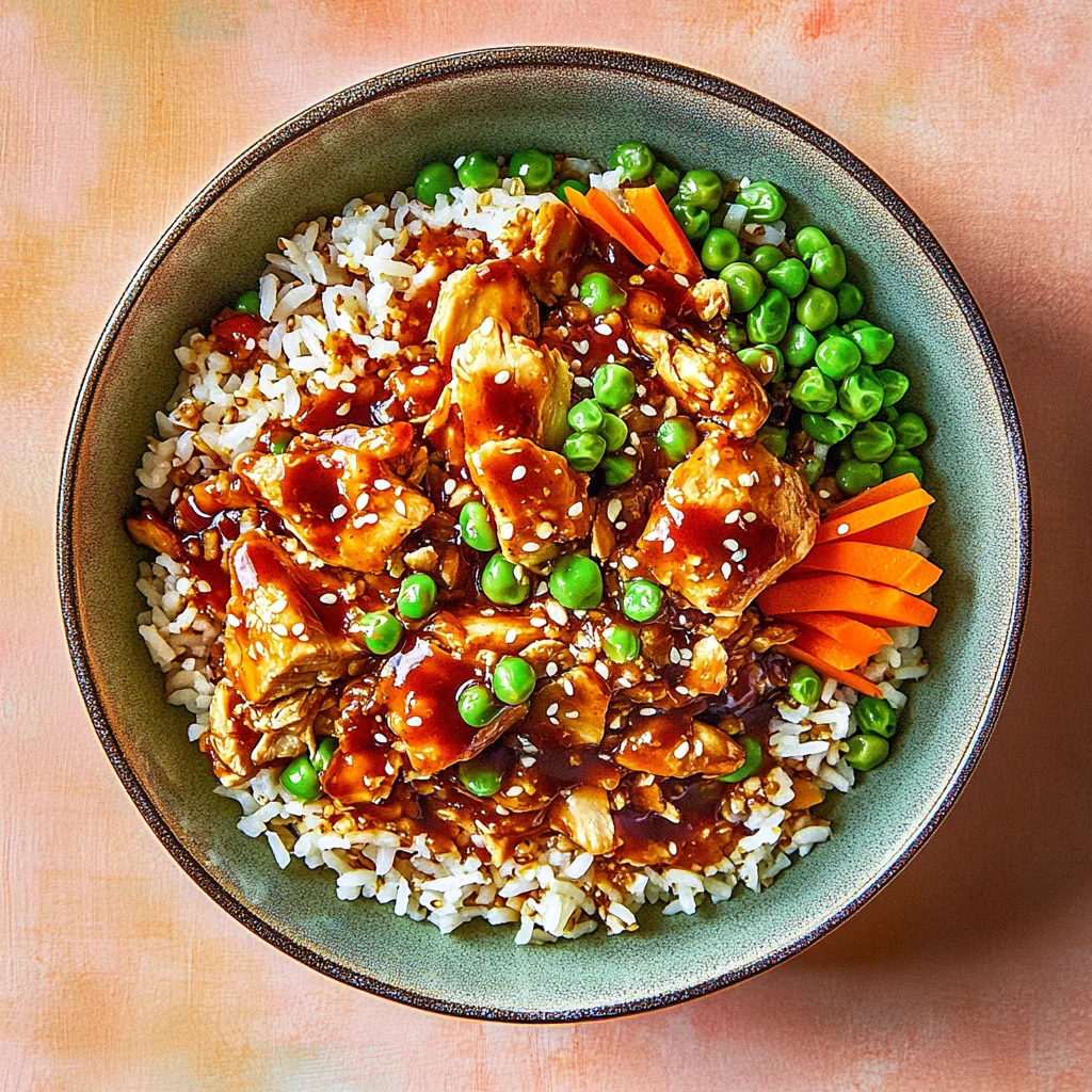 Sweet Chili Chicken Rice Bowls with Chicken Thighs: A Fla…