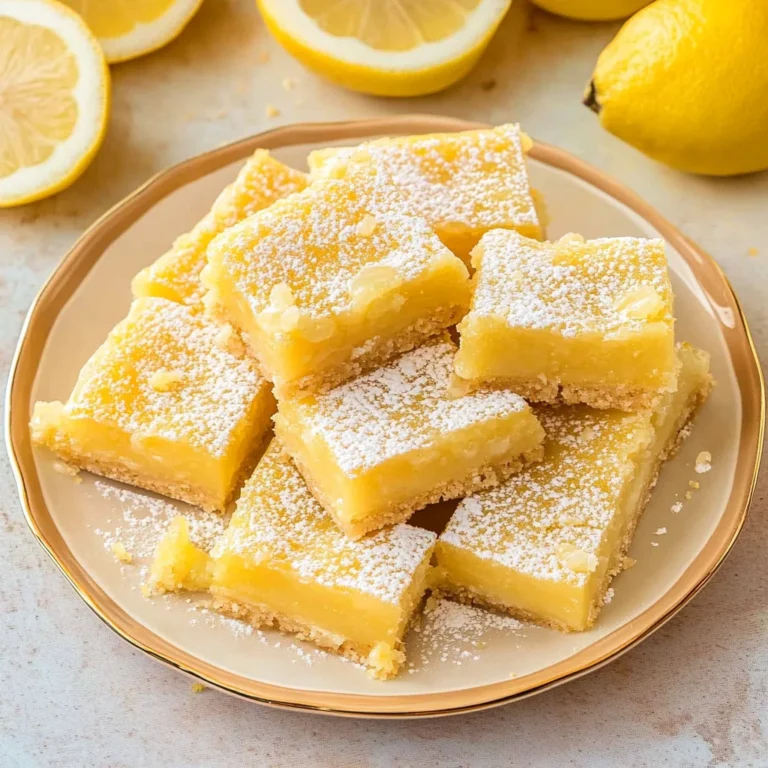 The Best Classic Lemon Bars: Sweet and Tangy Delight