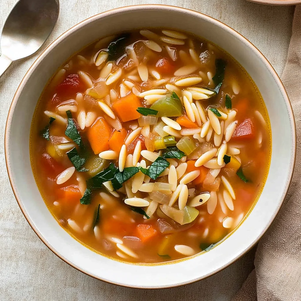 Vegetable Orzo Soup: Hearty and Wholesome Comfort Food