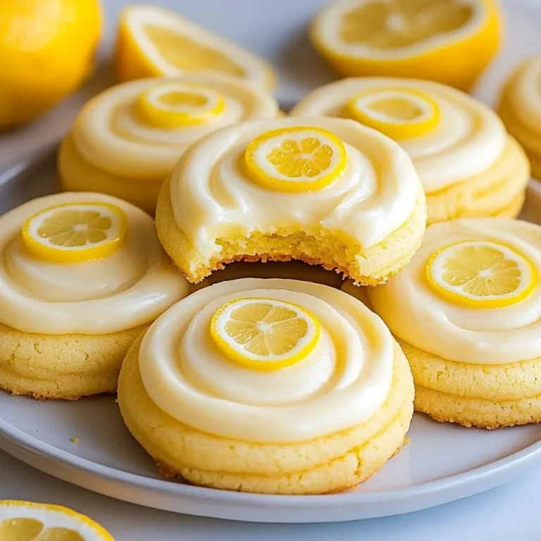 Zesty Lemon Frosted Cookies: A Tangy Delight to Brighten …