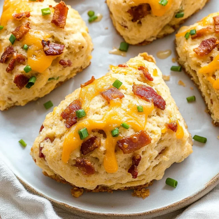 Air Fryer Apple Cheddar Bacon Scones: A Savory Delight