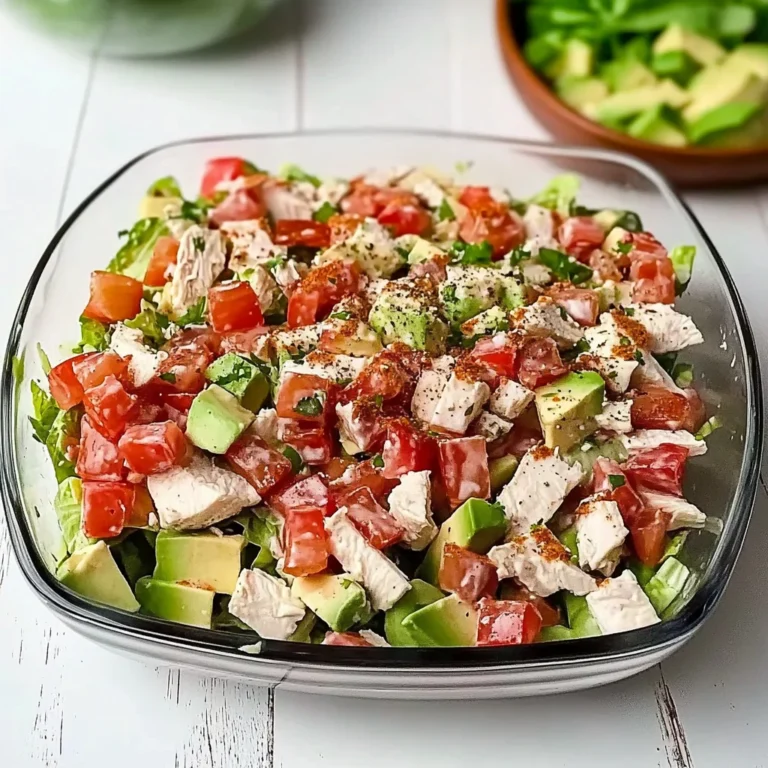 BLT Chicken Salad for Meal Prep: Flavorful & Filling