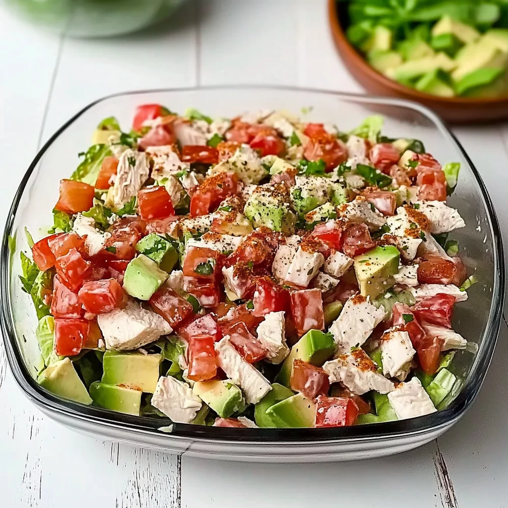 BLT Chicken Salad for Meal Prep: Flavorful & Filling