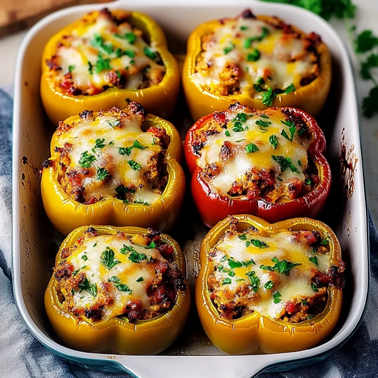 Easy Stuffed Bell Peppers: A Flavorful Family Favorite
