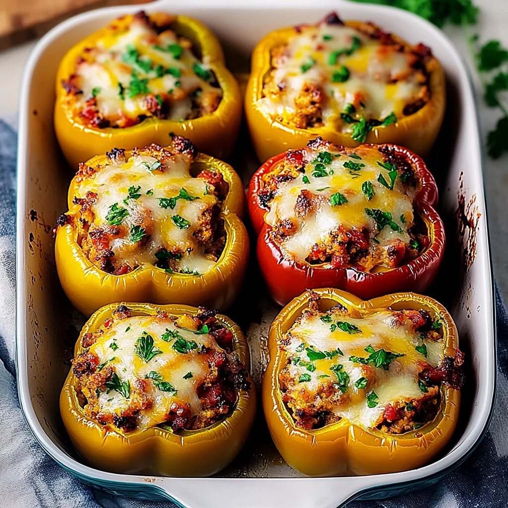Easy Stuffed Bell Peppers: A Flavorful Family Favorite