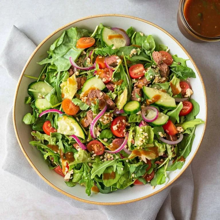 Fresh Mixed Greens Side Salad: A Flavorful Boost!