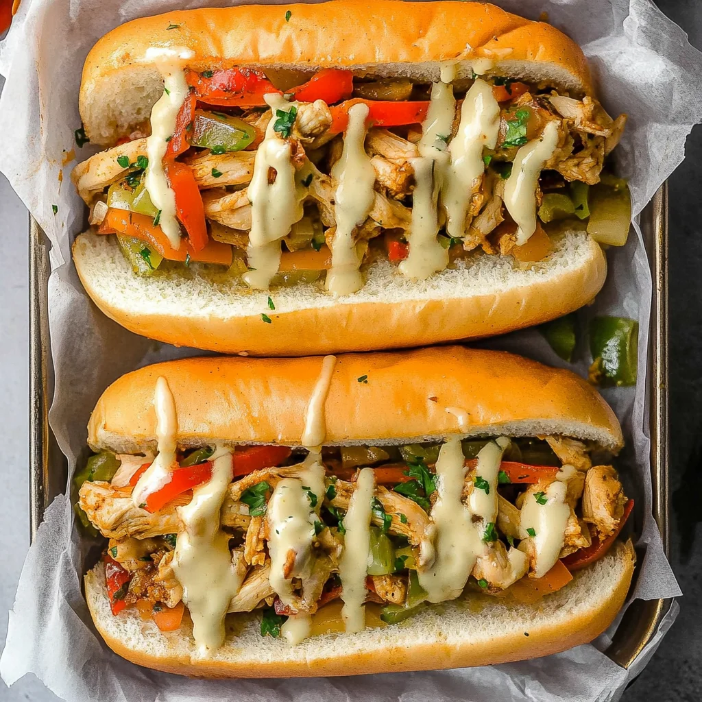 Healthy Crockpot Chicken Philly Cheesesteak Recipe: Irres…