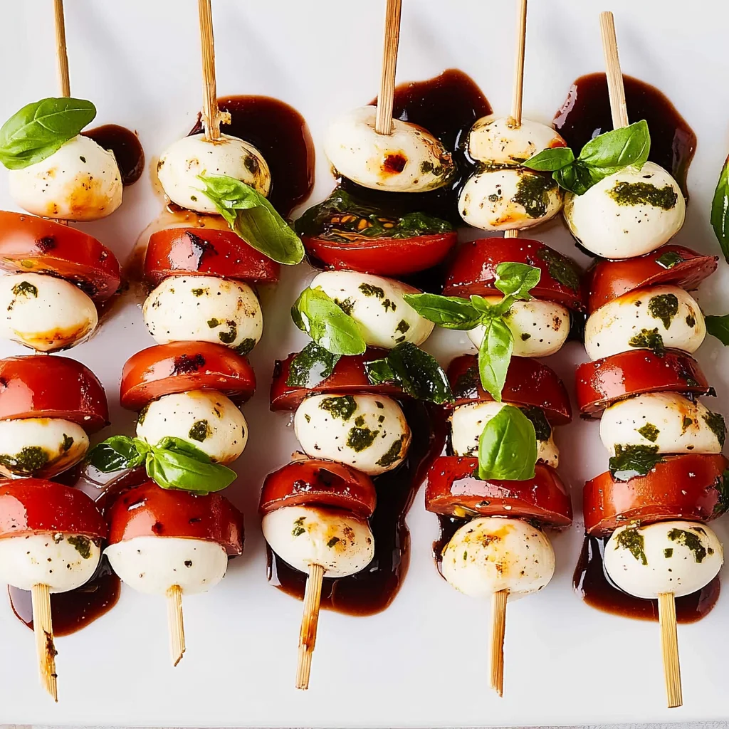 Mini Caprese Bites: A Fresh and Flavorful Snack Delight