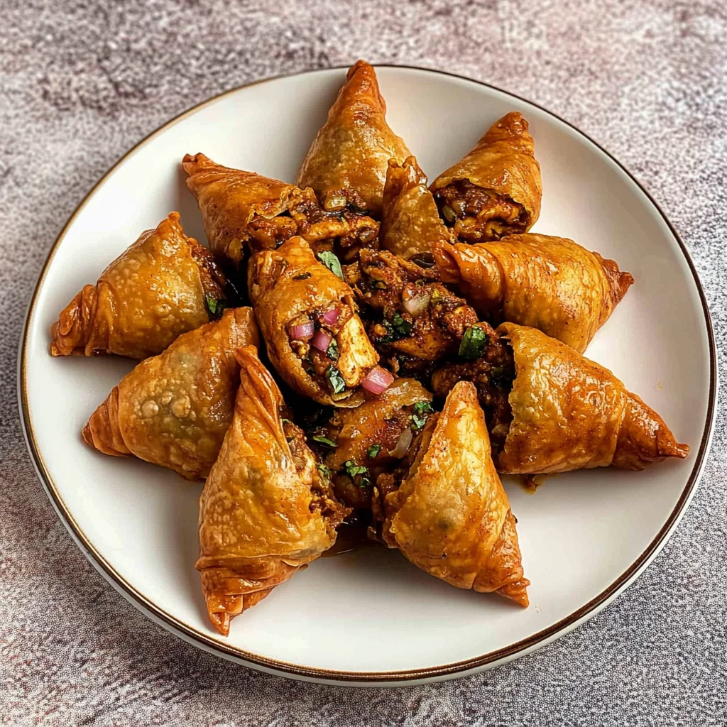 Moroccan Spiced Chicken Briouats: Crispy and Flavorful Tr…