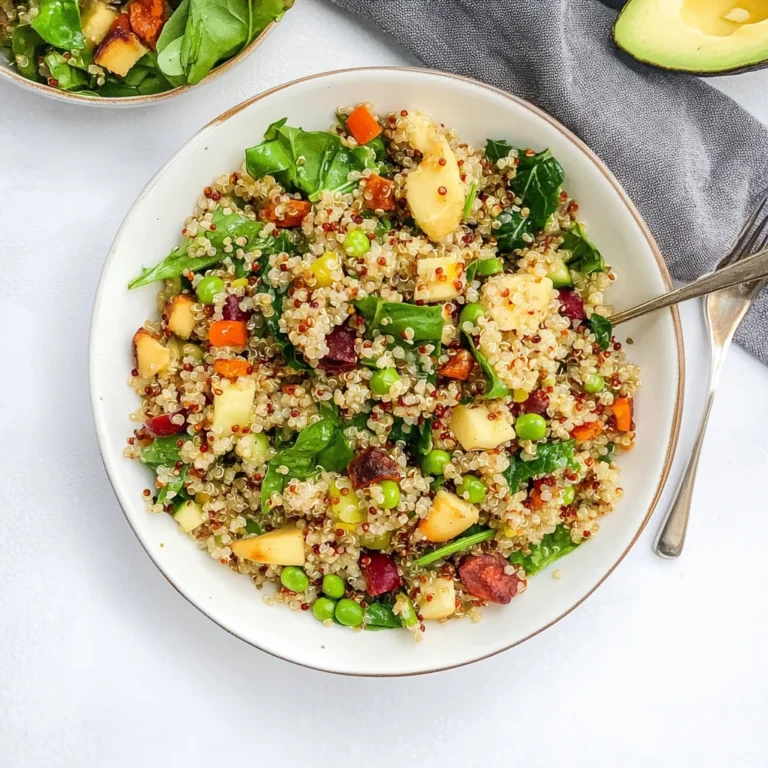 Powerhouse Quinoa Salad: A Flavorful Vegan Delight