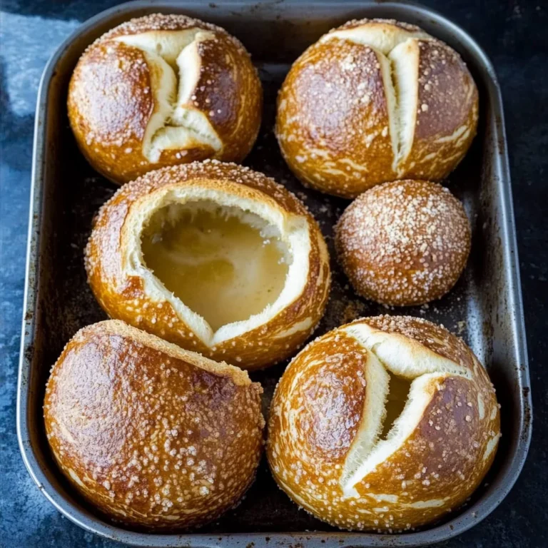 Pretzel Bread Bowls: Crispy and Chewy Comfort Food