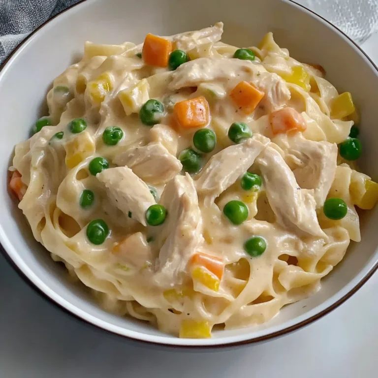Quick Chicken Pot Pie Pasta: Comfort in Every Bite