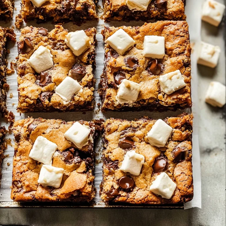 S’mores Cookie Bars: Gooey and Decadent Delight