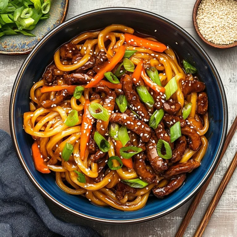 Vegan Teriyaki Noodle Bowl: A Flavor Explosion